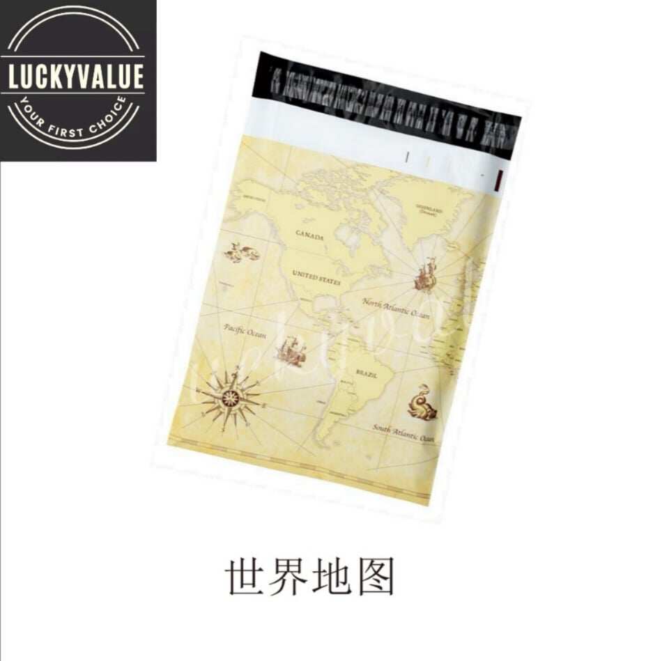 [Ship from Johor] M/L size Cartoon Courier Bag / Flyer Plastic Bag