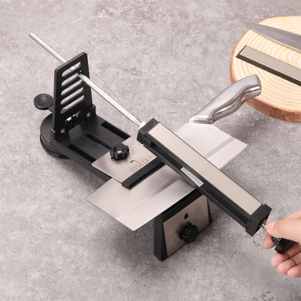 Smart Sensor Fixed-angle Knife Sharpener Kit Knife Grinder Professional Fine Medium Coarse 4 Sharpening Stones 120# 320# 600# 1500# for Knife Scissors