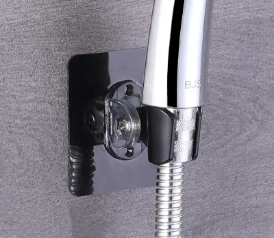 Vacuum Suction Cup Shower Head Wall Mount Holder Removable Handheld Shower Head Bidet Sprayer Adhesive Bracket