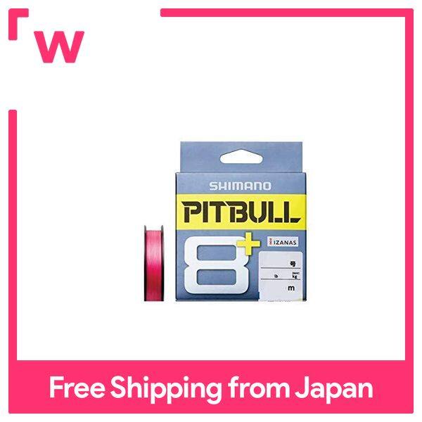 Shimano pe line pitbull 8+ 150m no. 1.2 traceable pink
