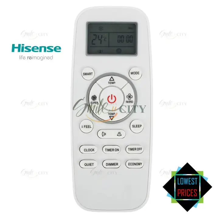 How To Use Hisense Air Conditioner Remote Control