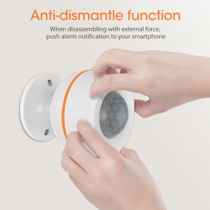 E Life Smart Store Neo ZigBee Cảm Biến Hồng Ngoại Con Người USB PIR Góc Nhạy 120 ° Cảm Biến Hồng Ngoại Phạm Vi Không Dây 40M Sử Dụng Với Trung Tâm Tuya Zigbee