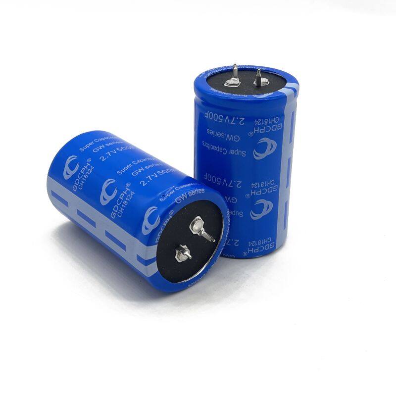 2.7V 500F Super Capacitor Volume 60x35mm Vehicle Rectifier Ultracapacitor Electrical Component