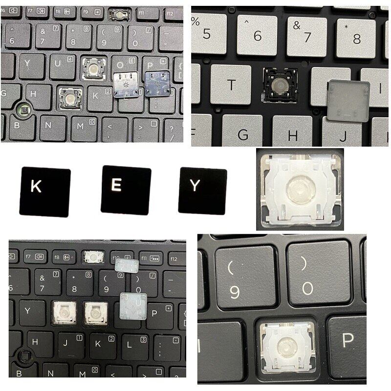 Keycaps Keys Scissor Clip Hinge For HP Zbook 15 17 840 G1 G2 G3 240 250
