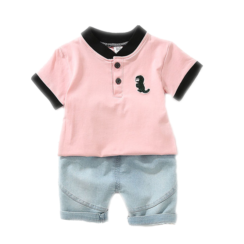 infant boy pink shirt