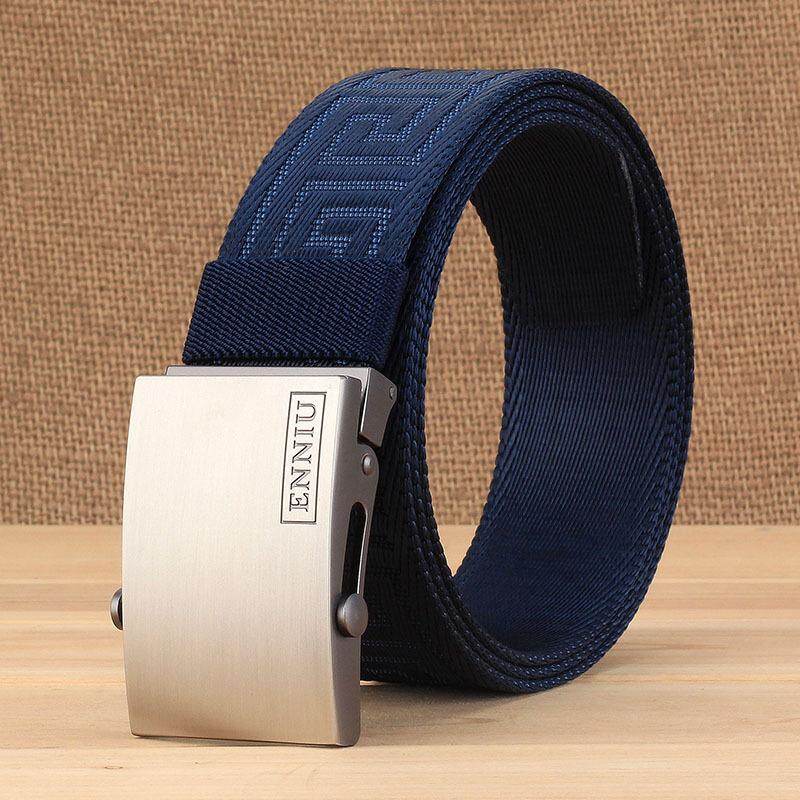 Nylon Belt Men's Canvas Belt Young Students Korean Version Automatic Buckle Canvas Belt
