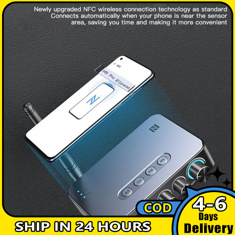 🔥100%Authentic🔥M9 Pro Bluetooth-compatible 5.1 Audio Receiver Transmitter 3.5mm Auxiliary Wireless Music Adapter FM Radio Player【Return within 15 days】