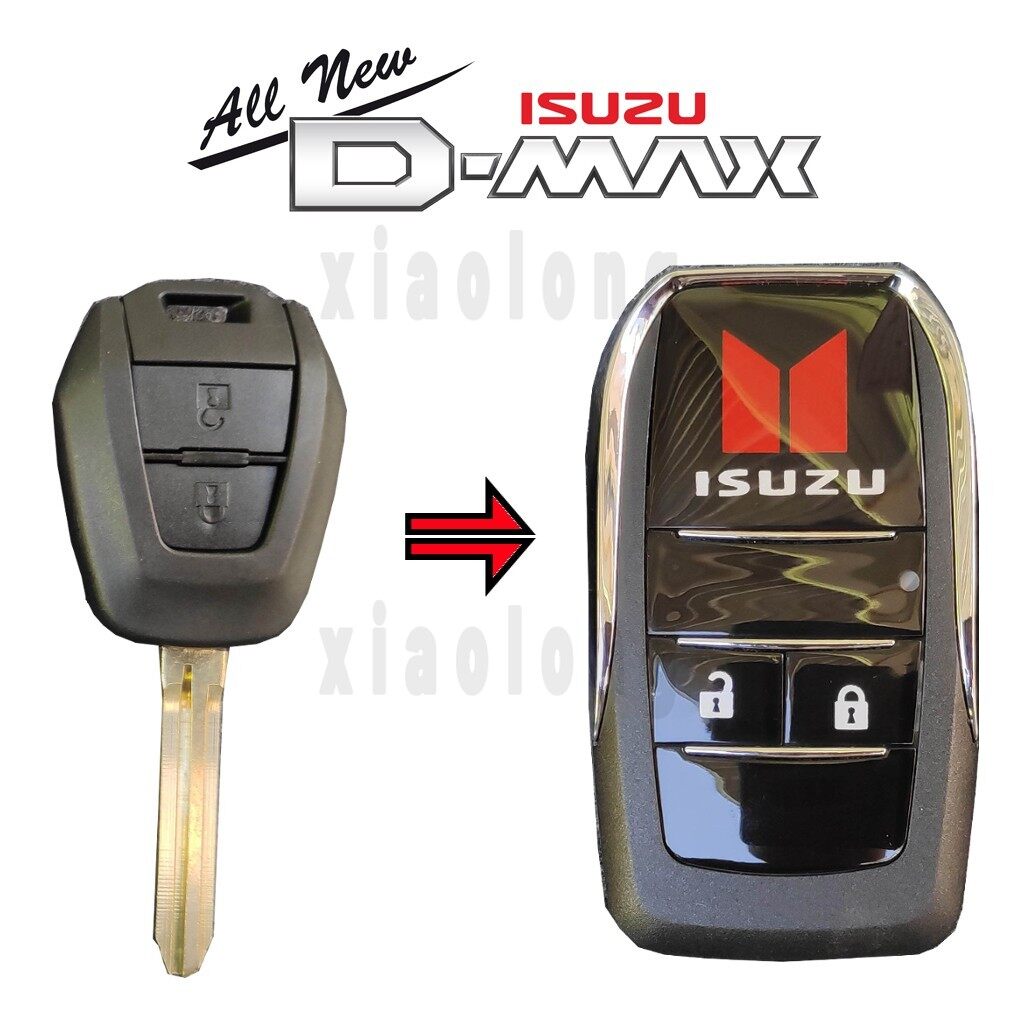 For isuzu dmax mux Modified Flip Key Remote shell replacement cover car accessories