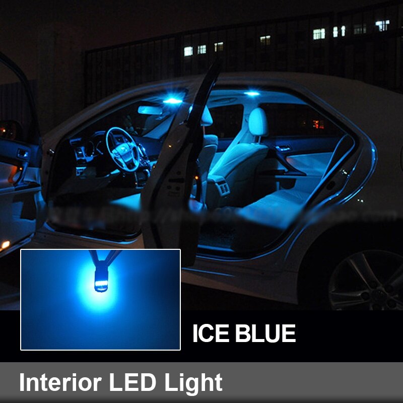 Xps white ice blue interior led for bmw 5 7 series e39 e60 e61 f10 f11 e38 e65 e66 canbus vehicle bulb indoor dome reading light error free auto lamp kit