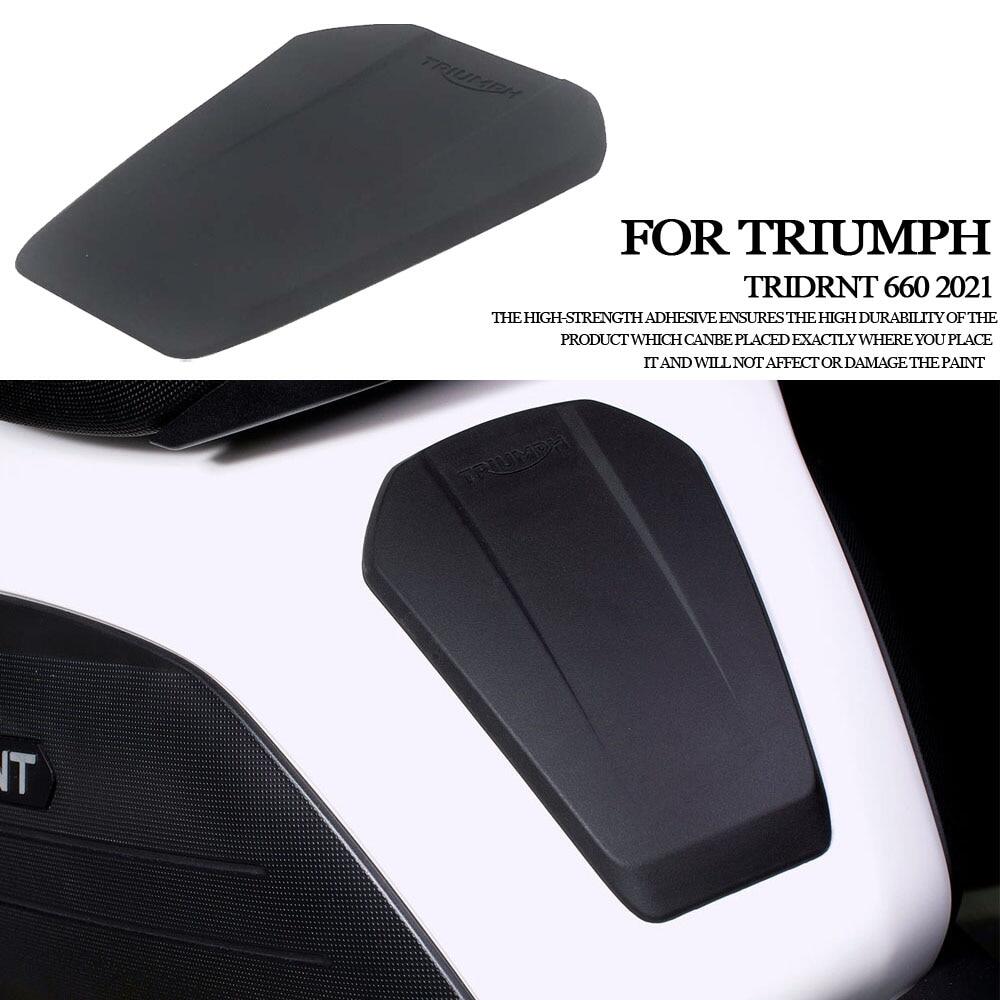 。；、 for triumph trident 660 trident660 2021 2020 motorcycle tank pad protector sticker decal gas knee grip tank traction pad side 3m