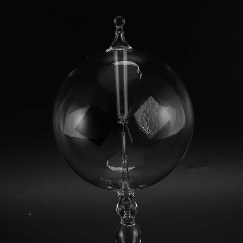 Solar Crooks Radiometer 20.5cm Glass Windmill Solar Powered Crookes Radiometer Light Mill ...