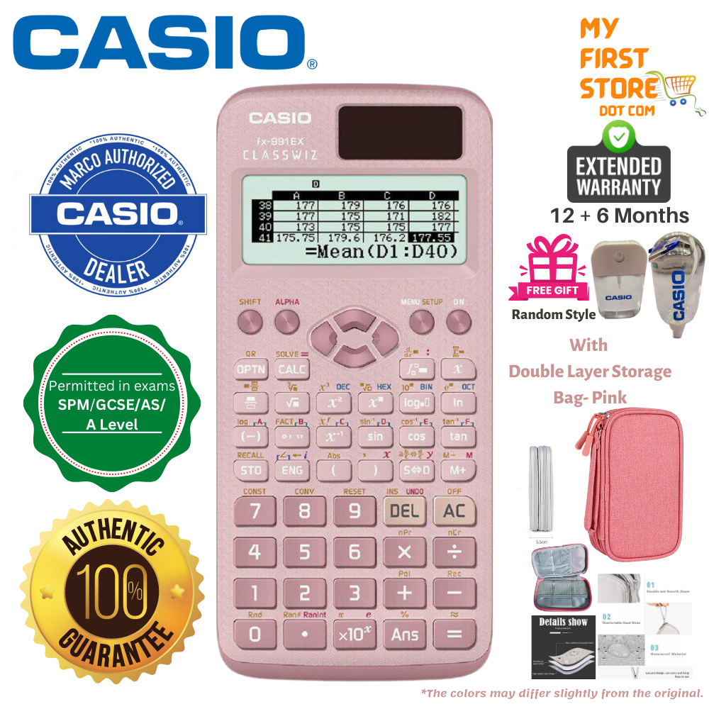 Casio classwiz pink best sale