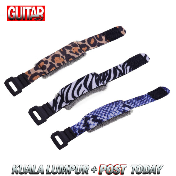 【Post Today】 Guitar Fret Wraps Strings Mute Muter Fretboard Muting Wraps for 5 6 7-string Acoustic Classic Guitars Bass Malaysia