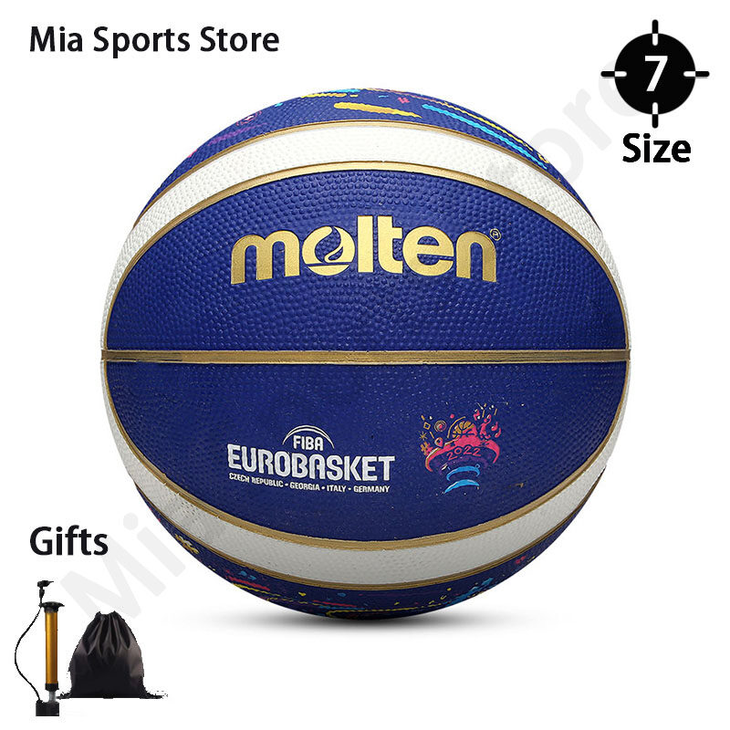 Molten Size 7 Man's Basketballs 2022 European League Official Balls