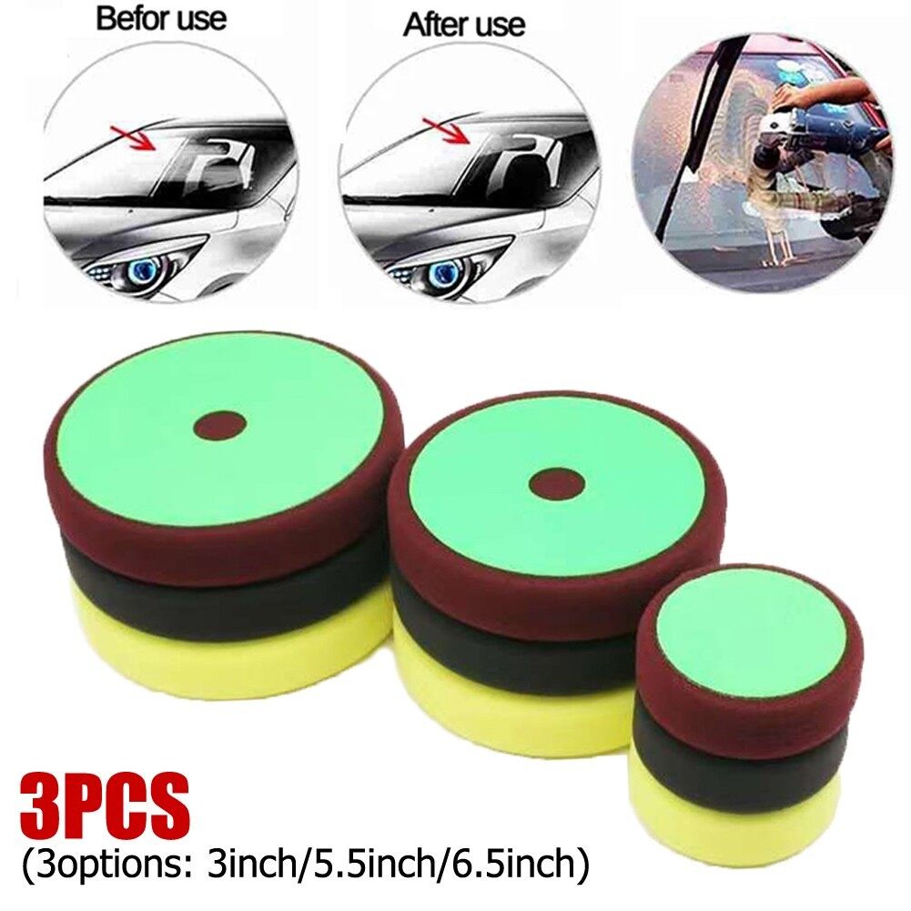 Toolstar New Buffing Pad Practical Buffing Pads Durable Car Pads Replacement 1set