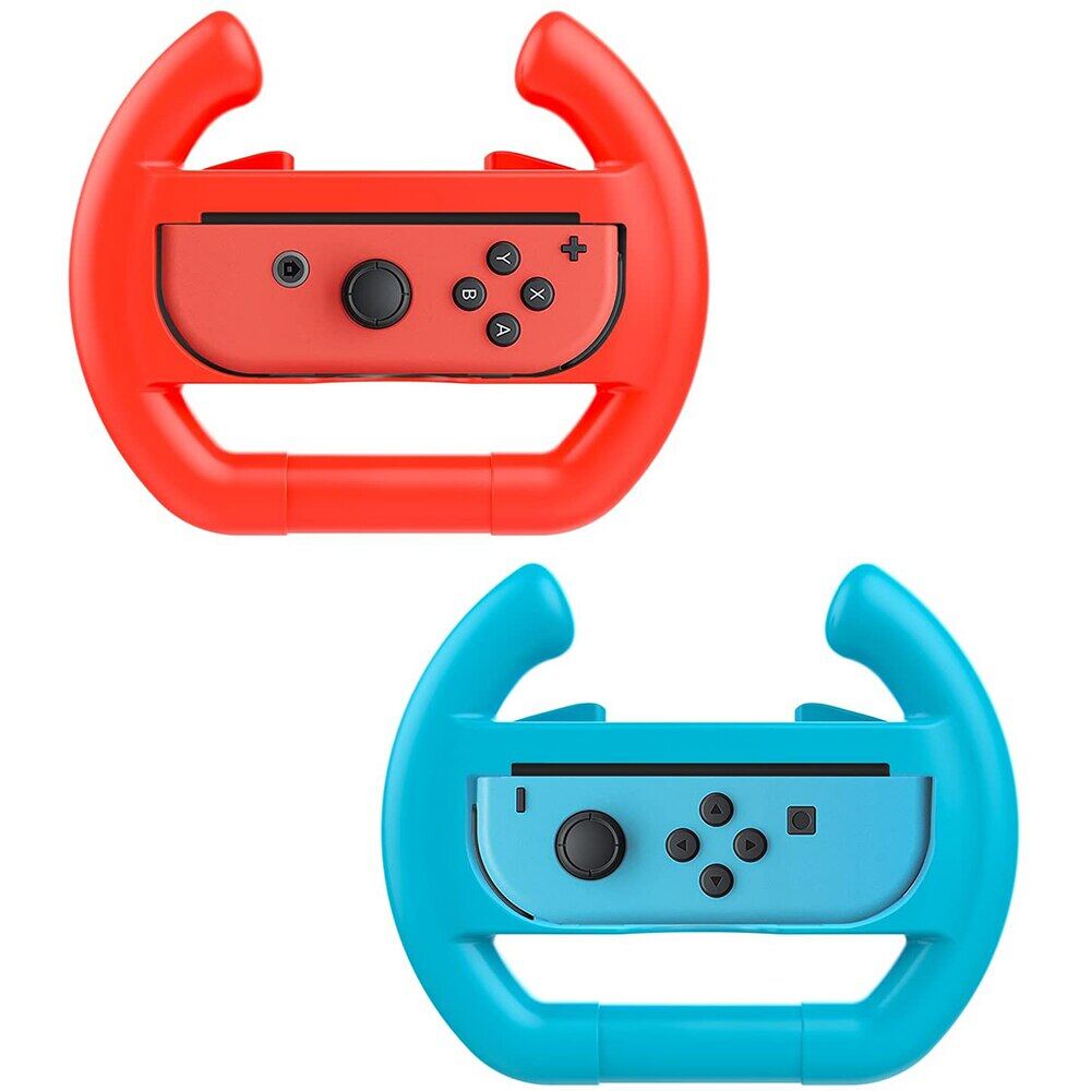 Narsta 2 Cái Tay Cầm Điều Khiển Joycon Tay Cầm Vô Lăng Đua Xe Cho Nintendo Switch Tay Cầm Điều Khiển Joy-Con OLED Phụ Kiện Trò Chơi
