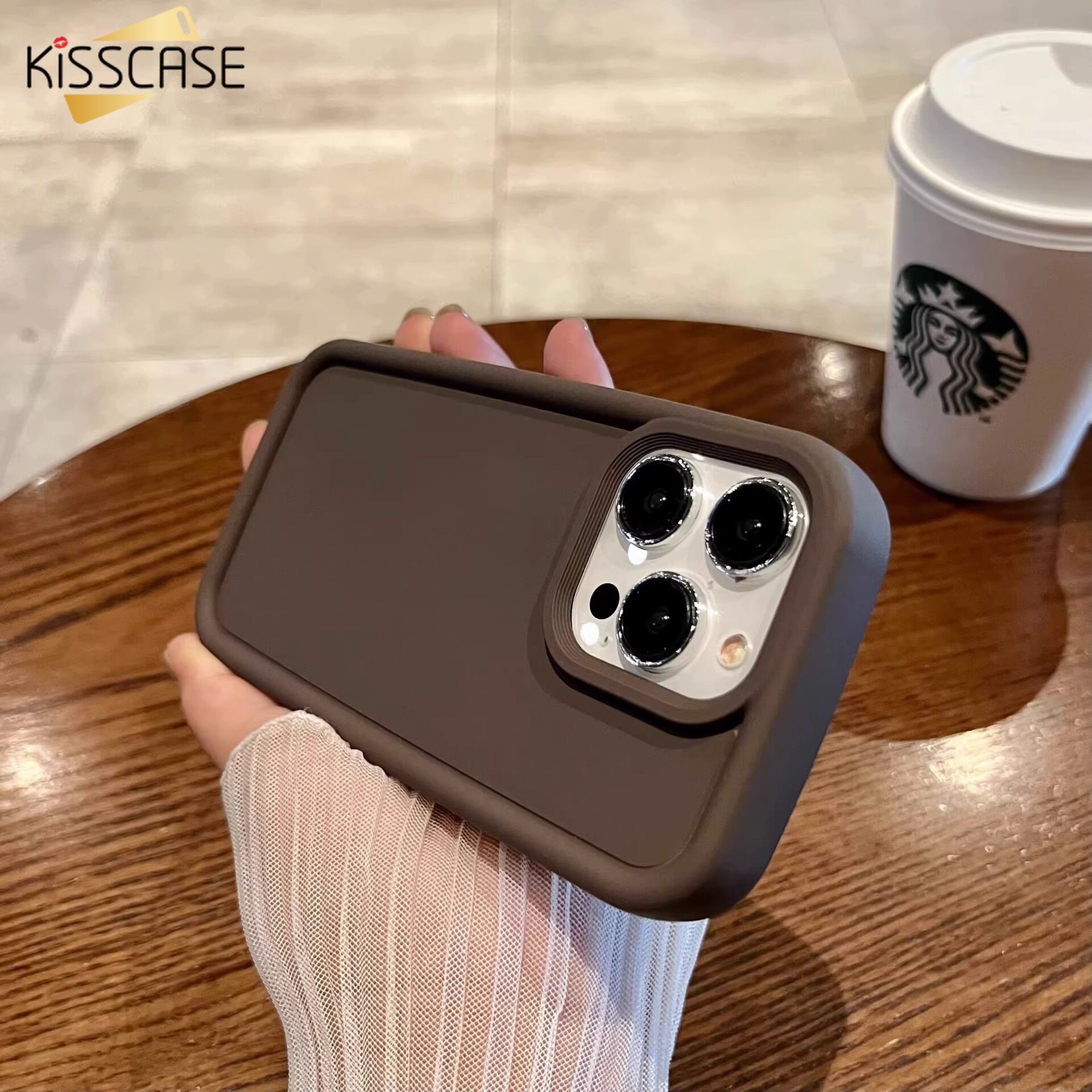 KISSCASE For iPhone 14 Pro Max Case Macaron Solid Color Silicone Shell Big Hole Soft Back Cover For Apple 14 13 12 11 XR XS Max X
