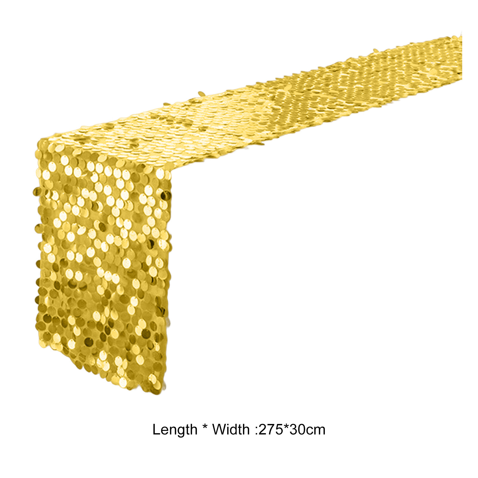 Table Runner Eye-catching Table Runner Shimmering Sequin Table Runner Long-lasting Vibrant Color Perfect Dining Table Decoration