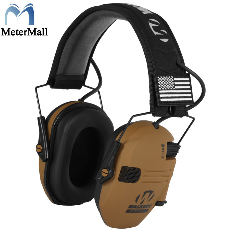 Intelligent Noise Reduction Earmuffs Ear Protective Acoustic Hood For Professional Shooting Training
