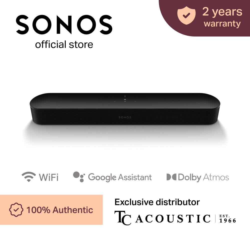 Sonos Beam Gen Soundbar With Dolby Atmos For Your Smart TV