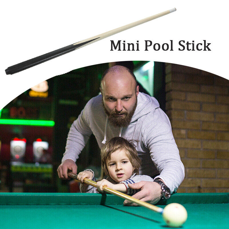 PickEgg 48cm Wooden Pool Cue Kids Wood Billiard Cue Stick Childs Mini Cue Stick Short Kids Pool Cue Sticks