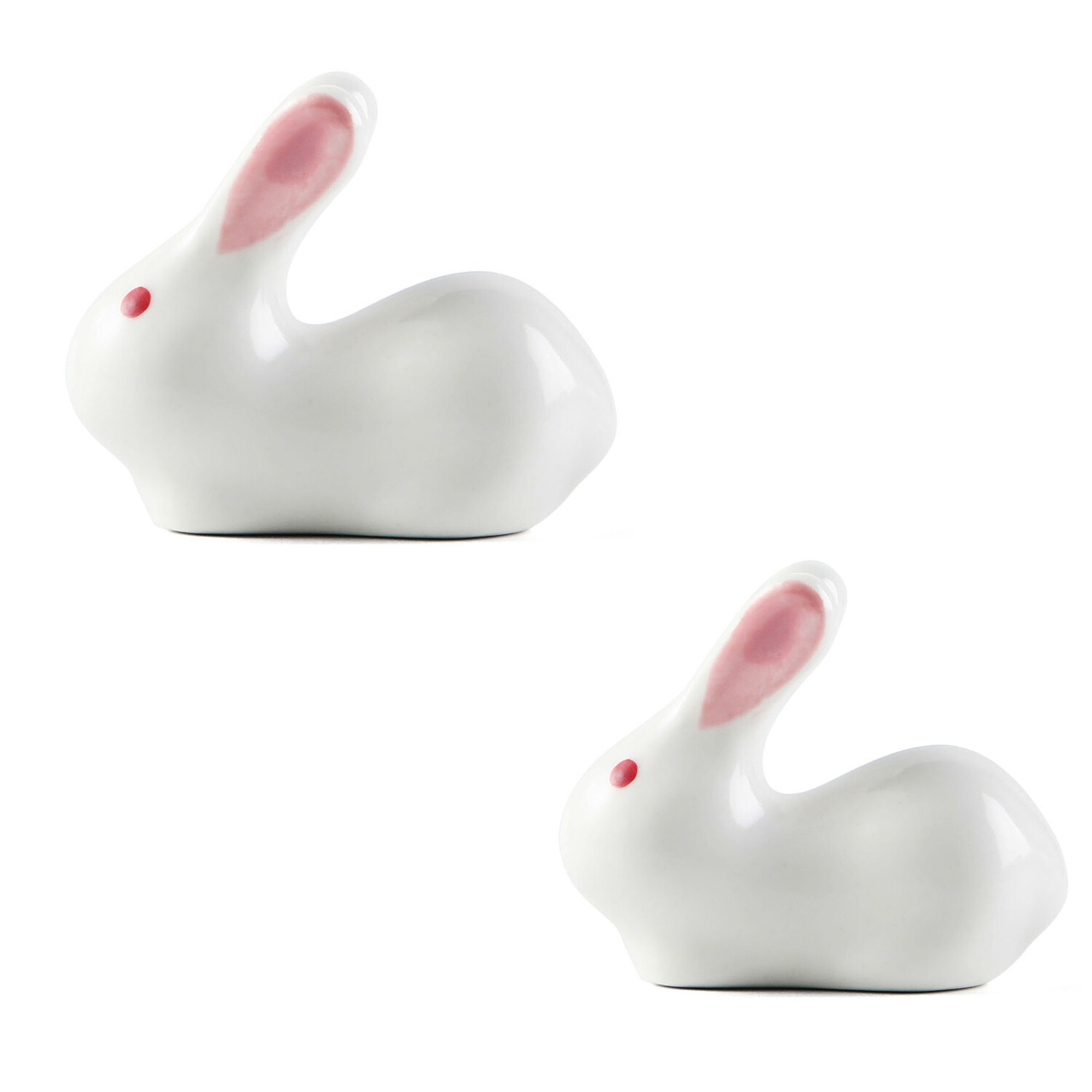 CNMF Rabbit Chopstick Holder Creative Ceramic Tableware Rack Kitchen Accessories