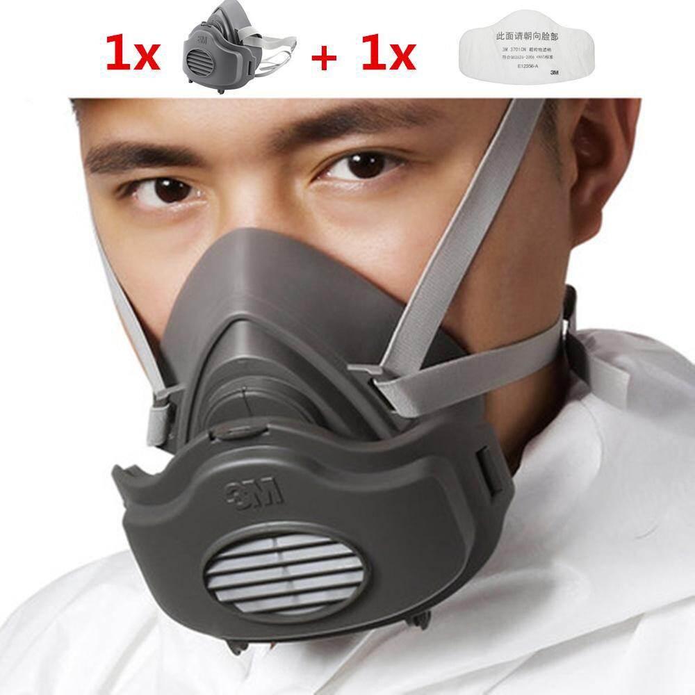 Bộ lọc mặt nạ phòng độc khí 3 trong 1 chống bụi hoàn toàn 3m 3200