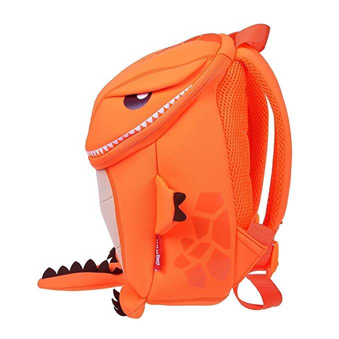 Oddler Dinosaur Backpack for children, Cute 3D Animal Children Pre School Bag, Dino Bag Kindergarten Bookbag for Boys Girls