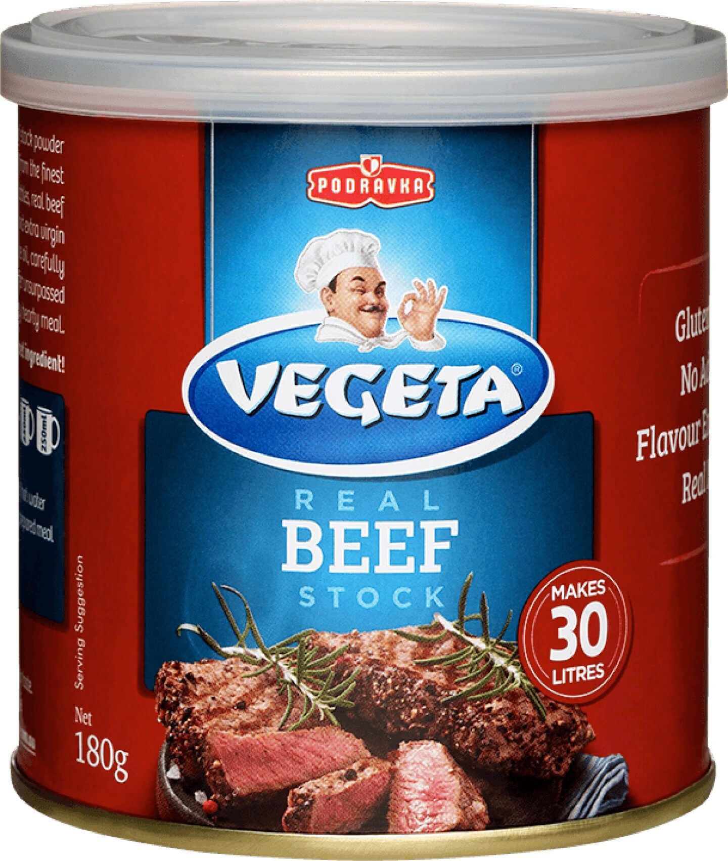 Vegeta Real Beef Stock Powder 180g Lazada
