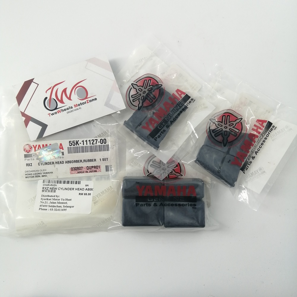 Rxz Cylinder Head And Block Absorber Rubber Yamaha Thai Lazada