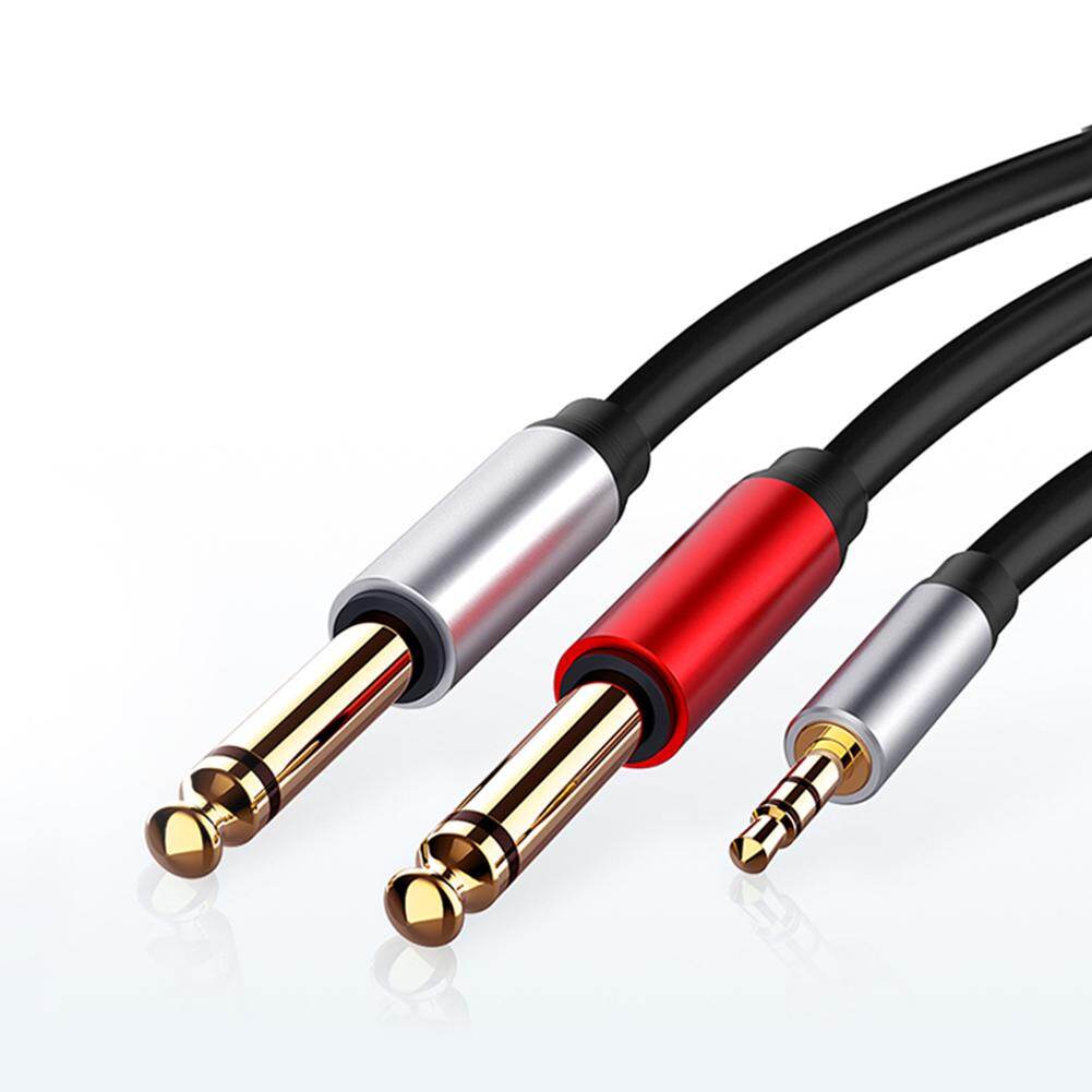 Jack 3.5mm to 6.35mm Adapter Audio Cable for Mixer Amplifier CD Player Speaker 6.5mm 3.5 Splitter Jack Male Audio Cable 1.8M
