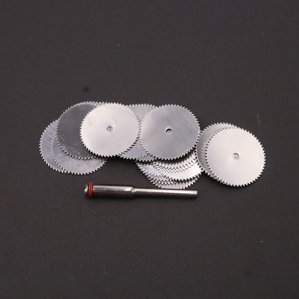 Free Shipping 20pcs Stainless Steel Saw Blades 22mm/25mm/32mm Mini Saw Bit dremel/rotary tool cutting wood/plastic/metal