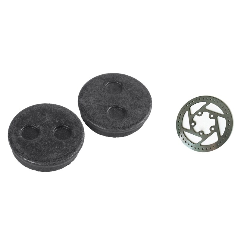 Giá bán 3 Pcs for Xiaomi Mijia M365 Scooter Parts: 2 Pcs MTB Brake Pads Kit Skateboard Caliper Mountain Bike Bicycle & 1 Pcs Customize Brake Disc 110mm Rear Wheel Brake Disc