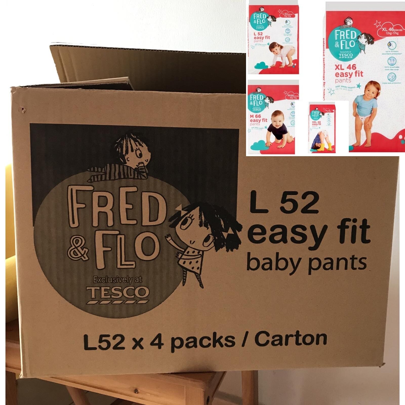 Size Flo And Fred Nappies Fred Flo 36 Ultra Dry Nappies 5+ Compare