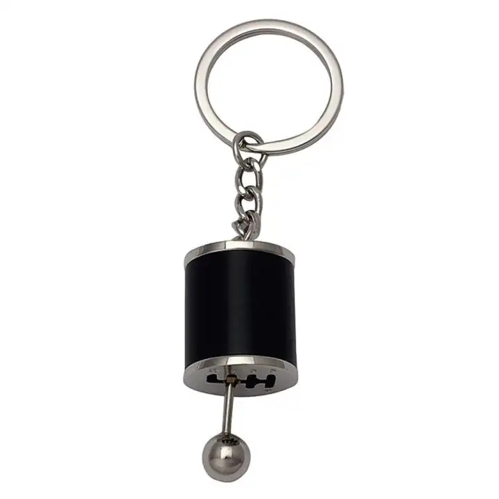 fidget gear shift keychain