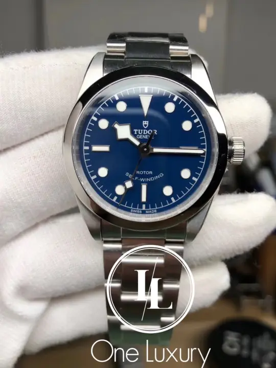 tudor black bay 36mm blue