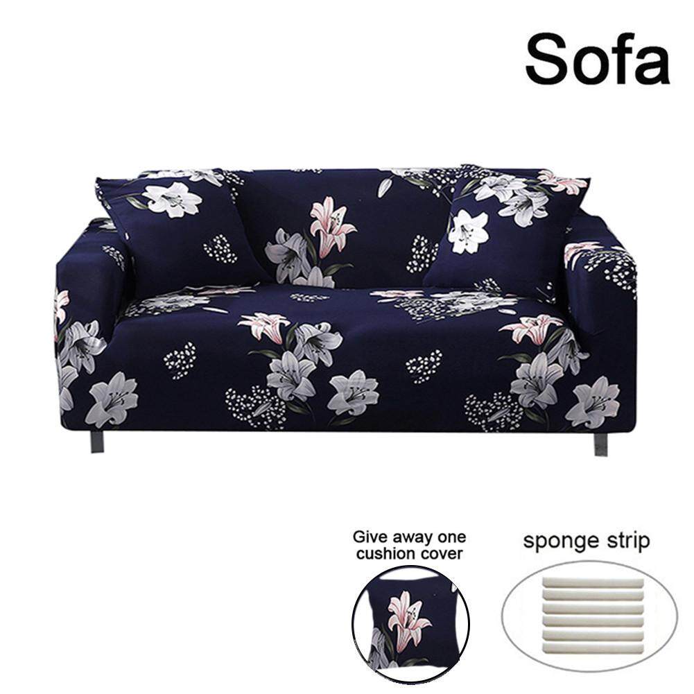 1 2 3 Seater Floral Elastic Soft Sofa Couch Covers Stretch Slipcover Protector
