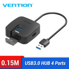 Vention HUB chia USB 4 cổng Adapter USB 3.0+3 USB 2.0 Splitter Switch for with Micro USB Power Port for Huawei P20 USB HUB