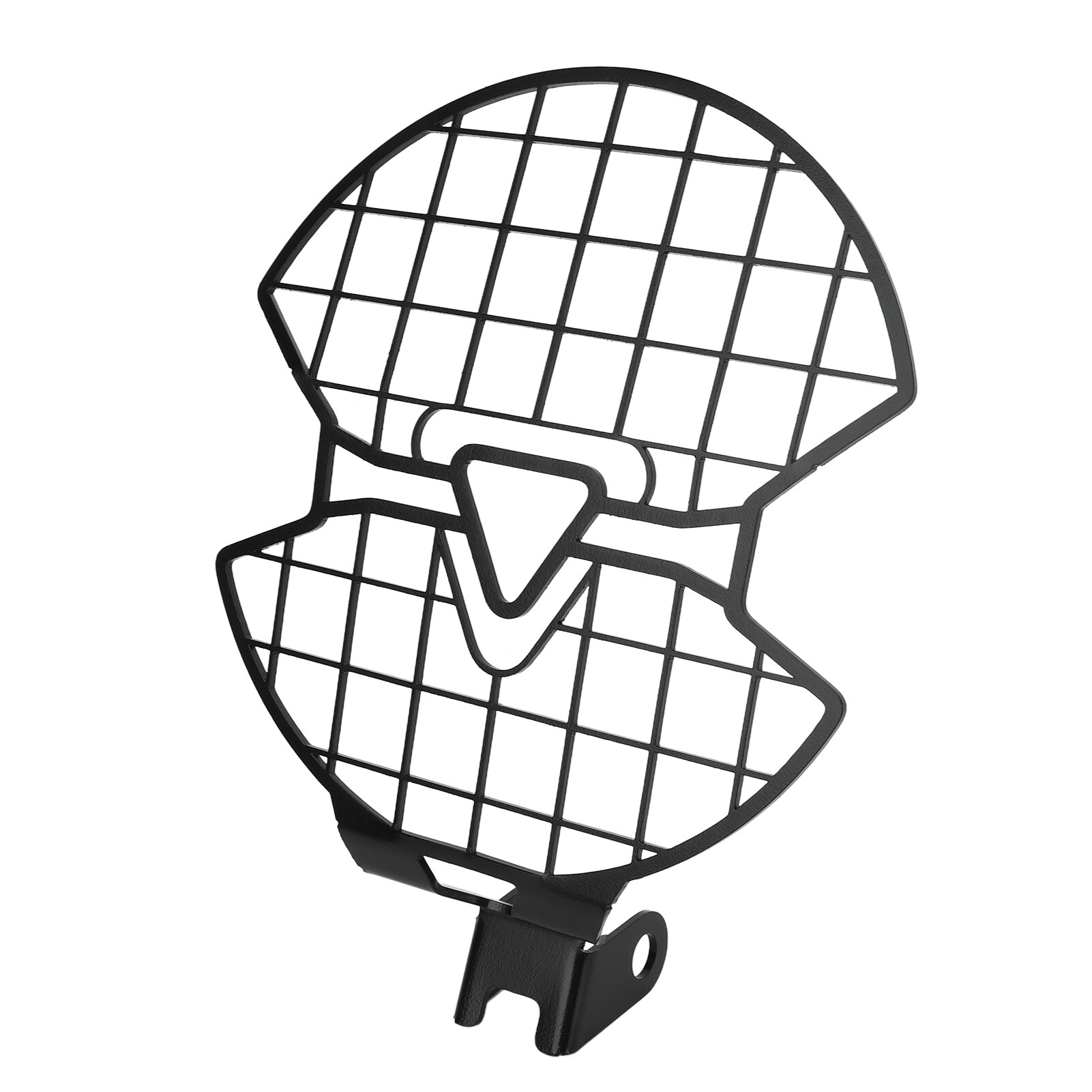 Motorcycle Headlight Grille Cover Headlamp Protector Guard Stainless Steel Replacement for