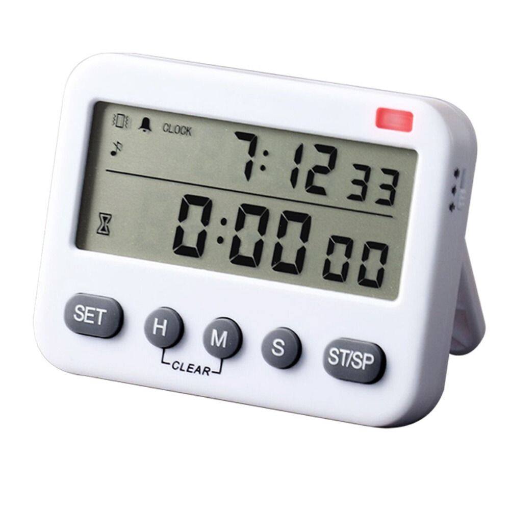 ELY3591 Silent Timer Dual screen Vibration Kitchen Timer LCD Reminder