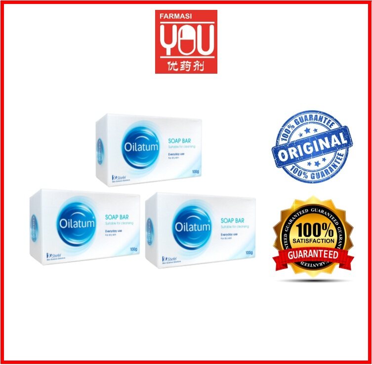 Oilatum Soap Bar 3x100g Suit Eczema and Sensitive Skin Lazada