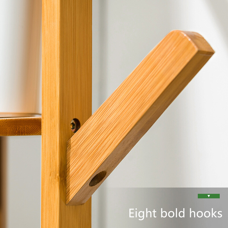 Simple coat rack non-solid wood bedroom hanger simple modern clothes rack floor rack storage rack