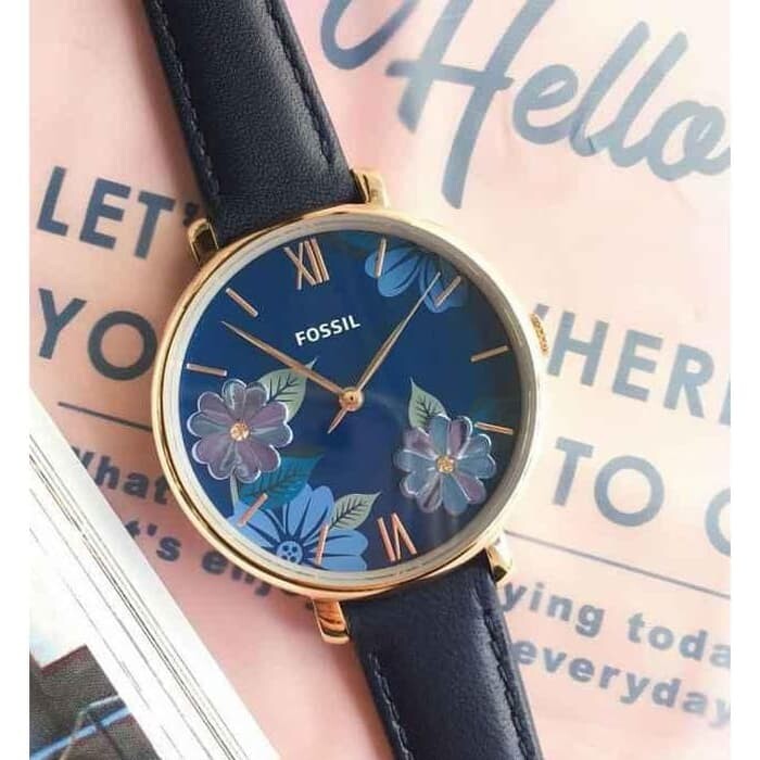 Authentic Fossil Women Jacqueline Blue 