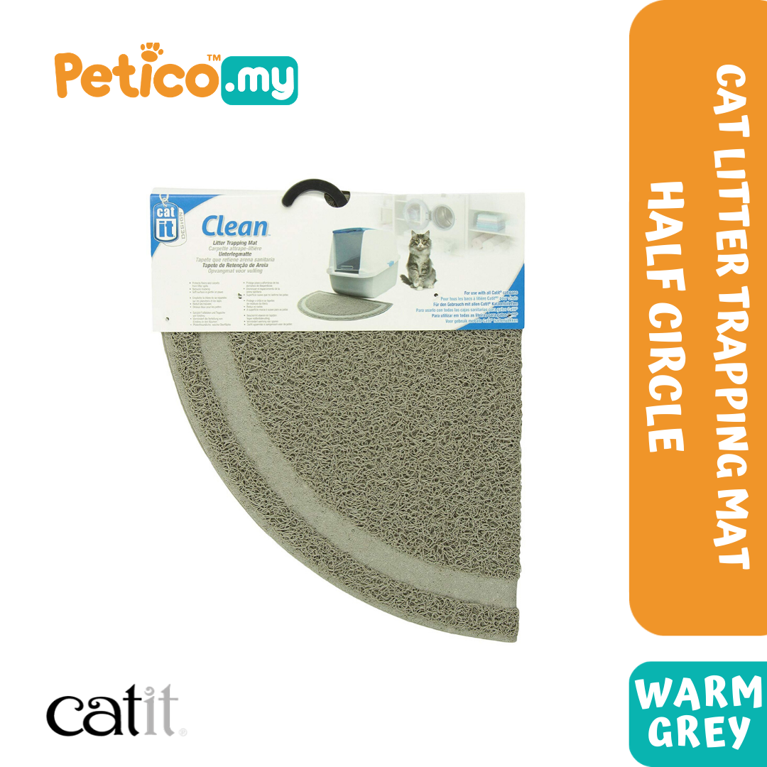 Catit Litter Trapping Mat Warm Grey Lazada