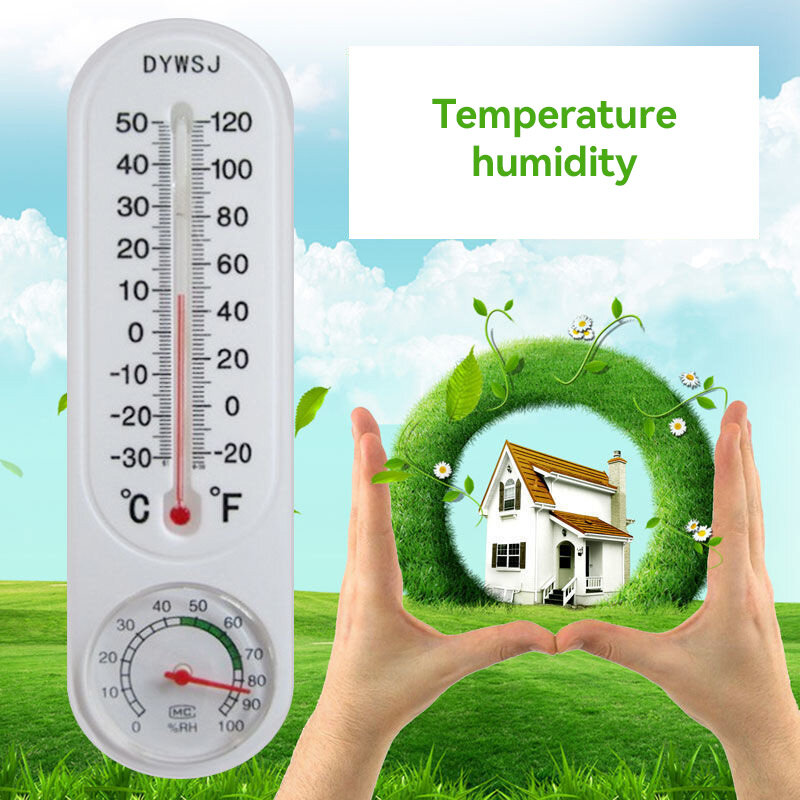【DUDU Pet】 Chicken brooder thermometers Poultry breeding temperature and humidity detector thermometers for egg incubator