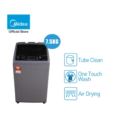 Midea MFW-EC750 7.5KG Fully Auto Washing Machine / Washer / Mesin Basuh