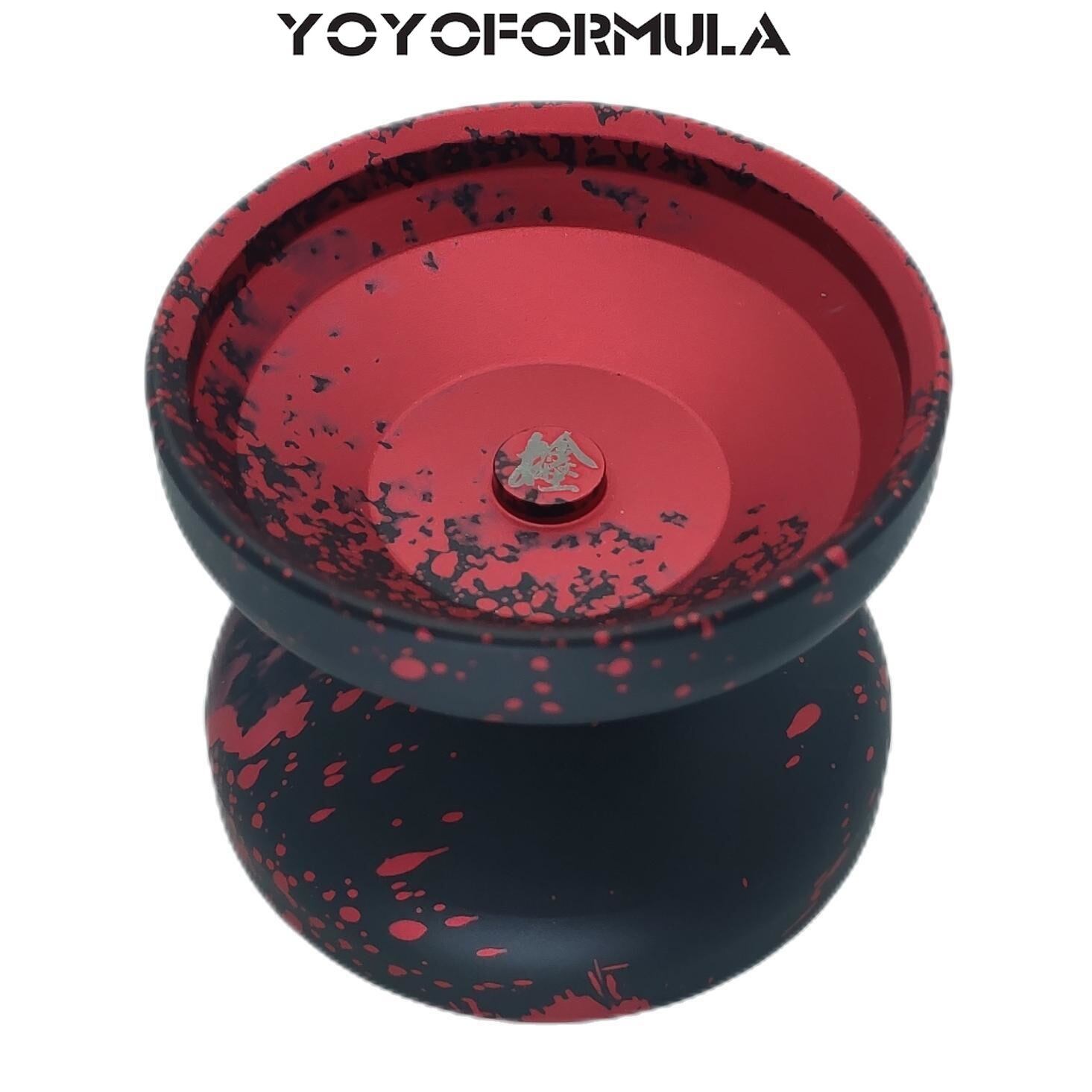 Yoyoformula 1A Long Sleep Competition Edition Aluminum Alloy Metal Yoyo Original Professional YoYo Ball Bearing Butterfly Type Unresponsive Yoyo for Teenager