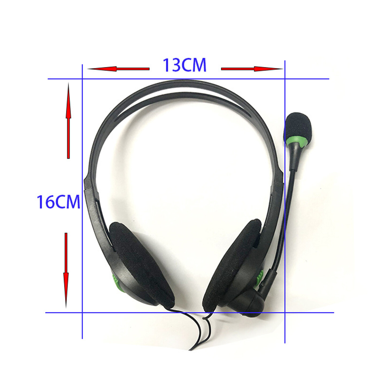 Geniusc Tai nghe có dây giao diện USB Ergonomic với microphone tiếng ồn hủy bỏ tai nghe có dây văn phòng cung cấp rảnh tay Tai nghe có dây