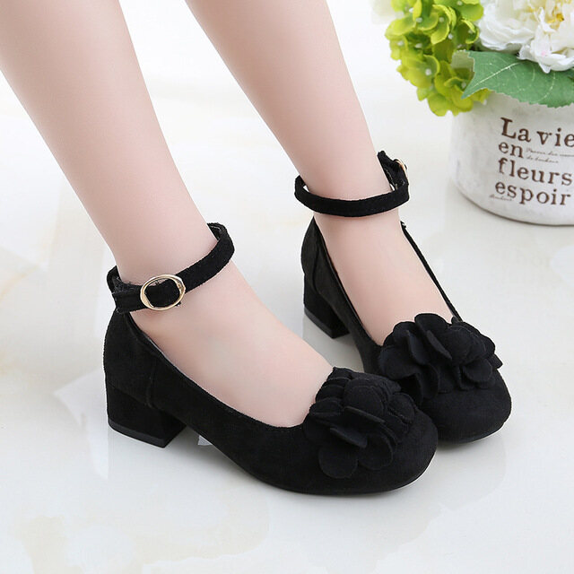 black high heels for kids