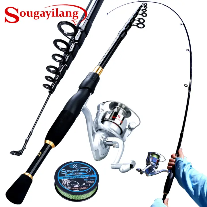 strongest telescopic fishing rod